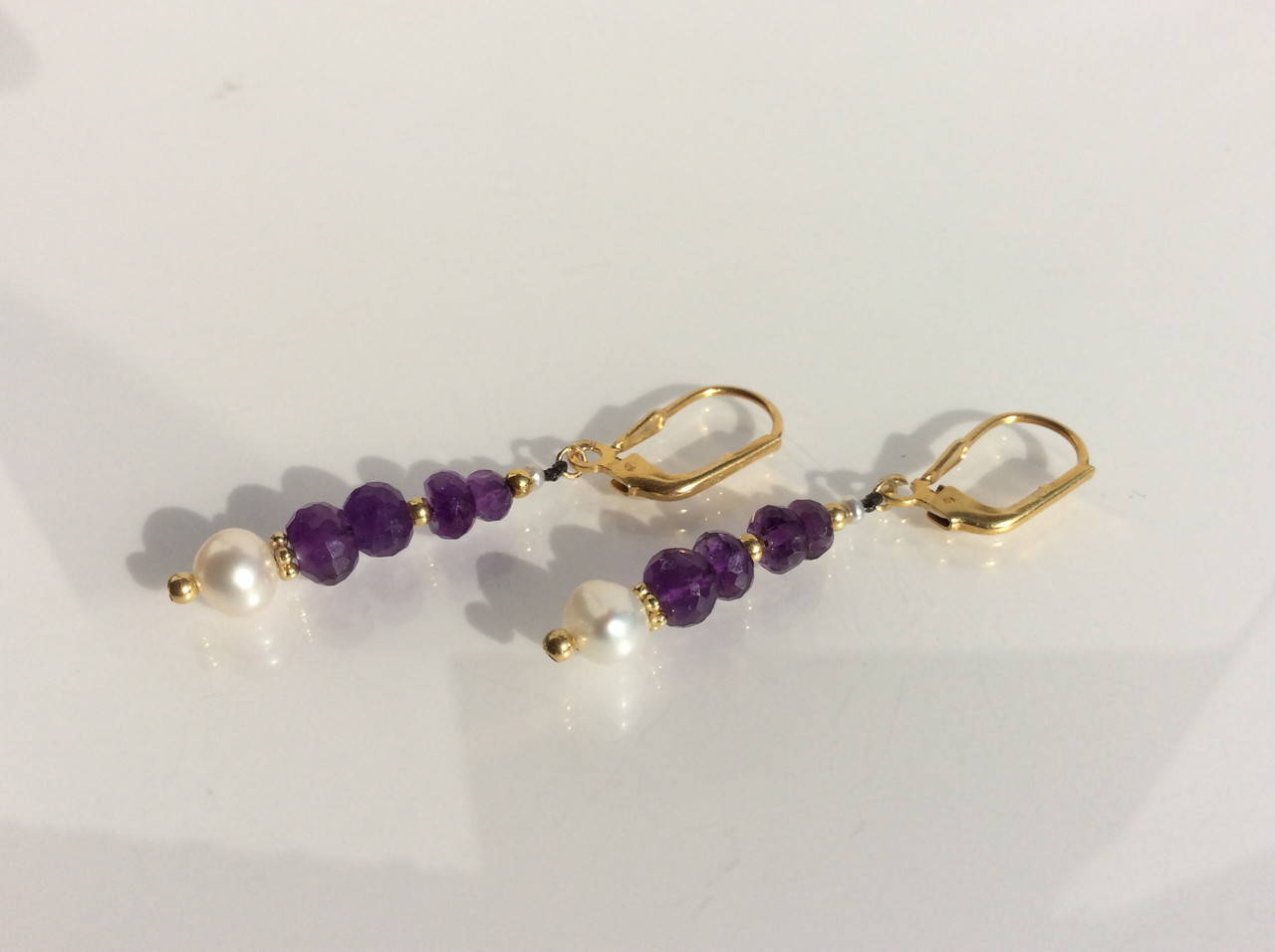 Ohrhänger mit Amethyst