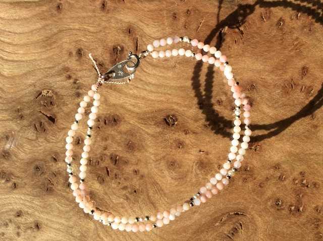 Pink Opal Armband