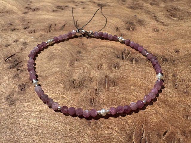 Armband aus Pink Turmalin
