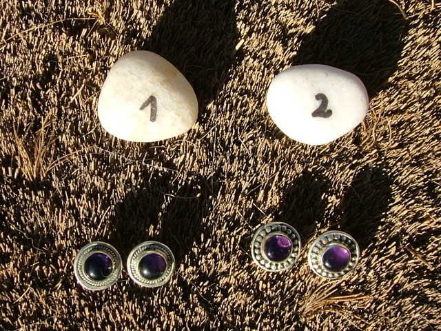 Amethyst Ohrstecker 1-2