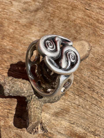Ring "Yin&Yang Snakes"